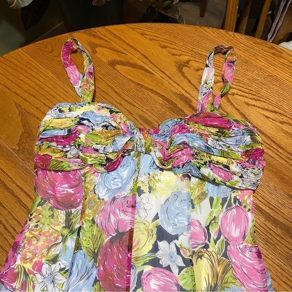 Sherrie Bloom x Peter Novello Cherry B Vintage Dress Size 4 Y2K - Picture 3 of 8